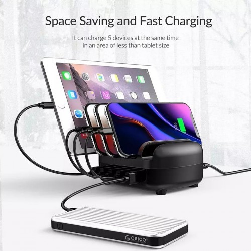 Charger Station 5 USB Ports Dock
