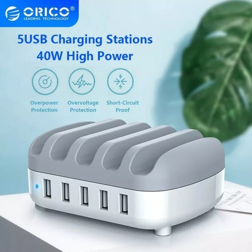 Charger Station 5 USB Ports Dock