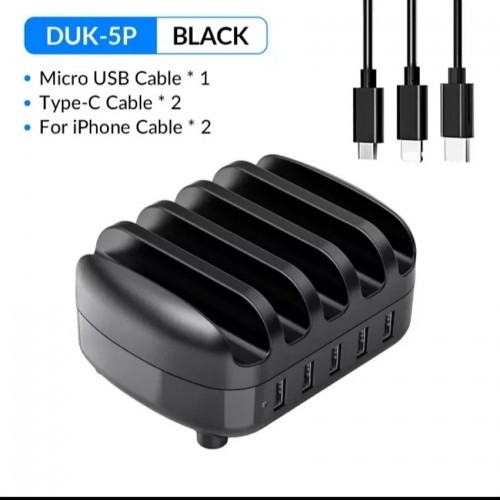 Charger Station 5 USB Ports Dock