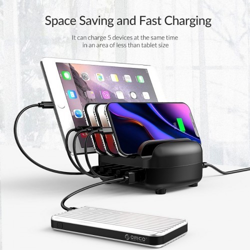 Charger Station 5 USB Ports Dock