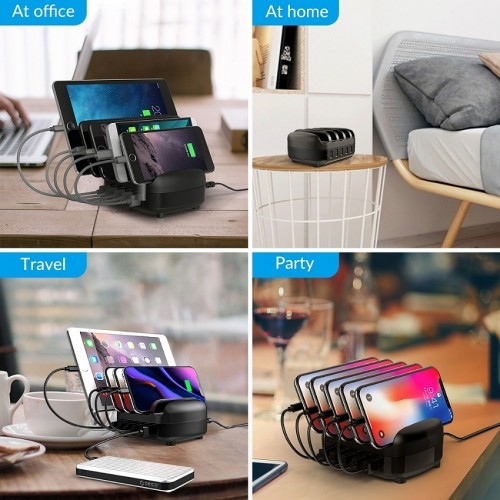 Charger Station 5 USB Ports Dock
