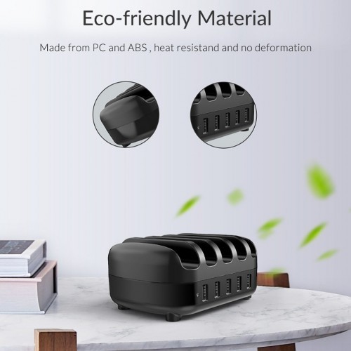 Charger Station 5 USB Ports Dock