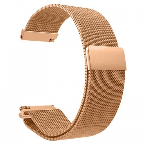 Ól úr stáli fyrir (20mm Amazfit GTS / Bip / Bip Lite / Bip S / GTR 42mm / Ticwatch / Huawei / Samsung )  snjallúr
