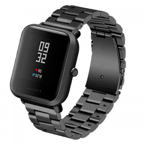 Ól úr stáli fyrir (20mm Amazfit GTS / Bip / Bip Lite / Bip S / GTR 42mm / Ticwatch / Huawei / Samsung )  snjallúr