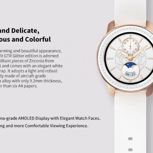 Amazfit GTR 42mm Swarovski Edition- Smartwatch