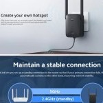 Mi WiFi Range Extender AC1200 2.4/5GHz Netbeinir