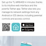 TP-LINK Router 4G Card  LTE WiFi N300 Netbeinir