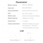 20.000 mAh Redmi 18W Power Bank