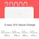 20.000 mAh Redmi 18W Power Bank
